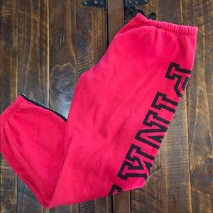 Vs pink sweats